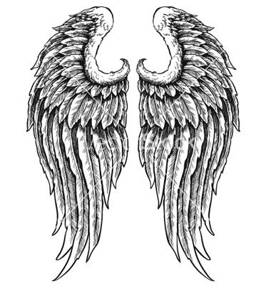 hand-drawn-angel-wings-vector-743248